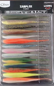 Catch Black Label 7 inch Soft Bait Sampler Pack