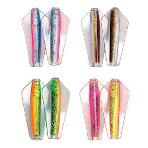 Lures, Jigs & Rigs: Tasmanian Devil Top Tassie 4 Pack Rainbow Trout, Brown Trout, Fire Tiger, Pink Fish UV