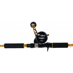 Catch Fishing Tackle: Left Handed Catch Pro Series JGX3000 + Acid Wrap Jigging Combo 25kg Drag 5ft 8in 1 Piece 50-150 gram