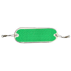 Freshwater Trolling Lures: ProChip 4 Trout Trolling Flasher - Chrome Green