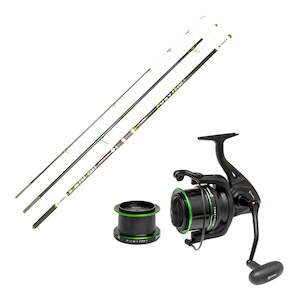 Fishing Rods Reels: Akios Fury FX8 + FX450 Surfcasting Combo