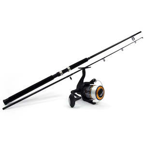 Surf Casting Combos: Kilwell 8 Ft General Purpose Black Shadow Combo Set