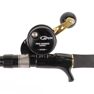Slow Pitch Jigging Combo Sets: Catch Pro Series JGX2000 + Acid Wrap Jigging Combo 20kg Drag 5ft 8in 1 Piece 50-150 gram