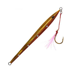 Slow Pitch Jigs: Catch Long John Slider Orange Assassin Mechanical Jig (150-300g)