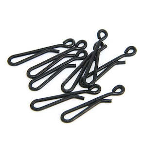 Terminal Tackle: Gemini Genie Eclips Black Link Clips 8pk