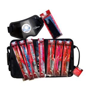 Catch Fishing Tackle: Catch 200 & 300gram Mechanical Jigging Lure Combo Deal