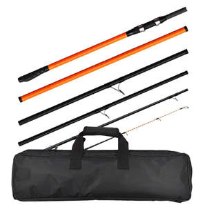 Tica Galant 6 Piece Surf Casting Travel Rod with Case