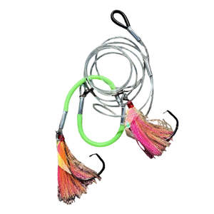 Best Selling: SnapperTackle Premium Puka Rig – Orange/Pink 10/0