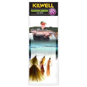 Kilwell UV Freshwater Jig Rig GM/PG/WB Mix 4