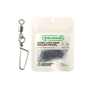 Coast Lock Snap Rolling Swivel – Strength, Speed & Tangle-Free Performance