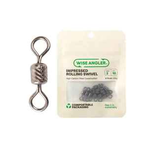 Best Selling: Impressed Rolling Swivel – Smooth, Strong & Tangle-Free Performance