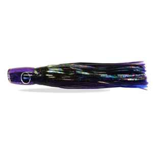 Bluewater Trolling Skirts: Bluewater 10” Plunger Trolling Skirt – Purple Black Marlin Lure