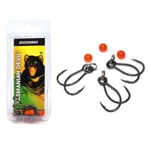 Freshwater Trolling Lures: Tasmanian Devil Twin Single Hook Rig