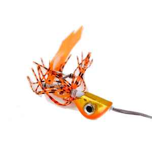 Catch Beady Eye Kabura Jig Orange Assassin 7–28g – Snapper Jig NZ
