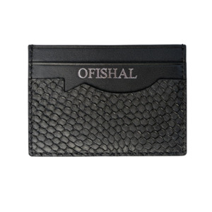 Fish Leather Card Holder Wallet NZ – Slim Sustainable Men’s Wallet