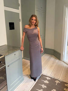 Design By Si Mina Off Shoulder Dress