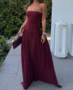 Bayse Leah Dress Wine