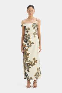 Midi Maxi Dresses: Sir The Label Evalita Twist Midi
