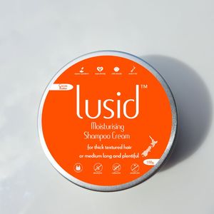Products: Moisturising Shampoo Cream for thick textured hair, medium long and plentiful curls