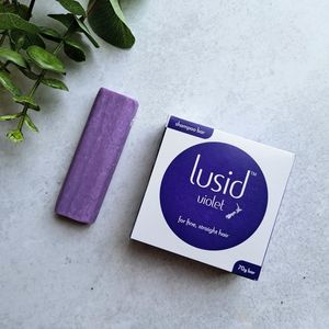 Lusid Violet Shampoo Bar