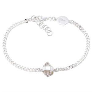 Fashion Jewellery: Bracelet | Diamond Quartz & Silver