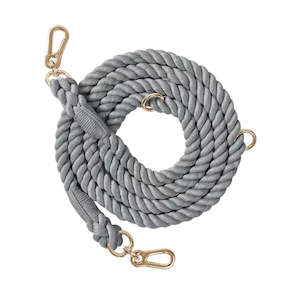 Dog Accessories: Rope Lead | Grey
