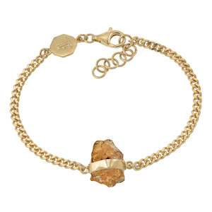 Bracelet | Citrine & Gold Chain