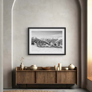 Wall Art: Print | Relaxed Skiiers