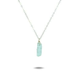 Necklaces: Lucia | Gold Filled Quartz Point Necklace