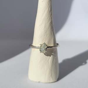 All Raw Crystal Jewellery: Aquamarine Ring