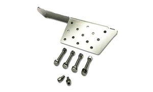 Marine Electronics & Raymarine: Raymarine Jack Plate Mount for RV-100 RealVision 3D Transom Mount Transducer