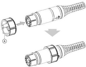 Marine Electronics & Raymarine: Raymarine RV 25-pin Locking Collar Kit