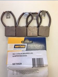 Vessel Manoeuvring Systems: Vetus Thruster Motors Replacement Carbon Brush Sets