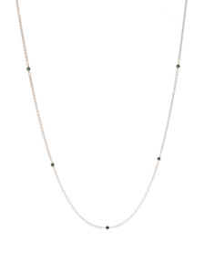 AFTERGLOW NECKLACE – green-blue tourmaline