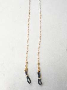 EVERYDAY SOIRÉE glasses chain – pearl