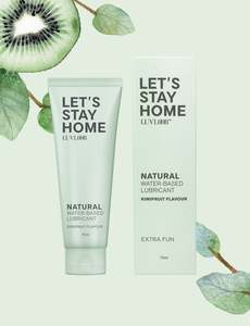 Frontpage: LUVLOOB Natural Water-Based Lubricant | Kiwifruit Flavour