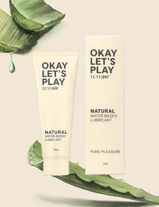 Water Based Lubricants: LUVLOOB Natural Water-Based Lubricant | Original Flavour