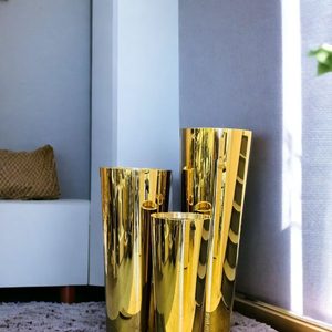 Products: Metal Home Decor Flower Pot (Large)