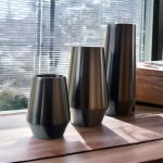 Metallic Metal Home Decor Flower Pot (Medium)