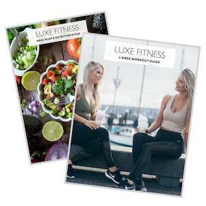 All: LUXE 4 Week Workout + Meal Plan E-Guide Bundle