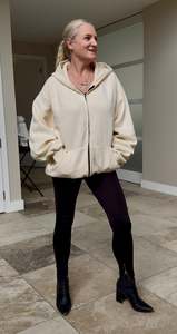 Jumpers Hoodies: ESSENTIALS Cream Hoodie