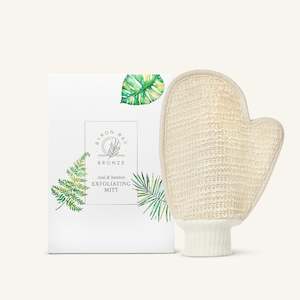Byron Bay Bronze: Byron Bay Bronze Sisal & Bamboo Exfoliating Mitt