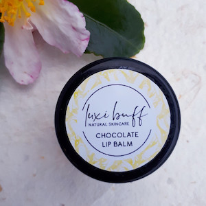 Chocolate - lip balm luxibuff