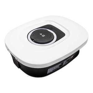 Ev Charging Stations: White Front for EV Charging Station