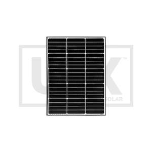 Caravan Solar: 120 Watt Mono Solar Panel - HPBC - 99 x 59 cm