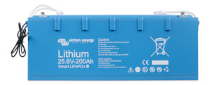 Batteries: LiFePO4 Battery 25,6V/200Ah NG