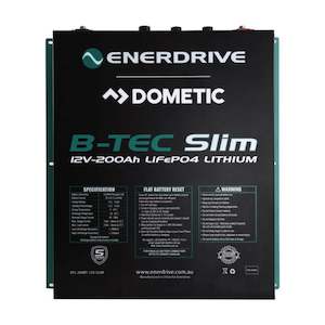 B-TEC 100AH 12V LIFEPO4 SLIM CASE BATTERY