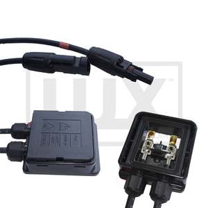 Lux: IP67 MC4 Solar Junction Box for Solar Panel Repair