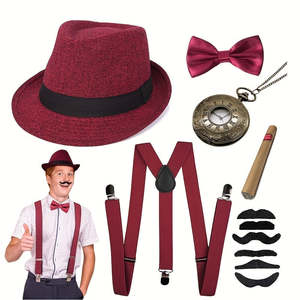 Groomsman Gifts: Vintage Men's Costume Set - Gatsby Theme