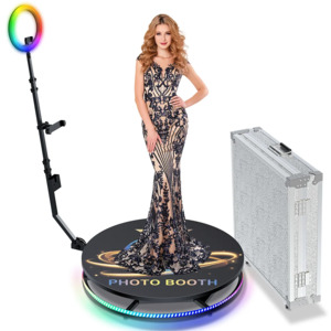 Events Equipment: 360 Photo Booth - Multiple Sizes, Custom Logo,